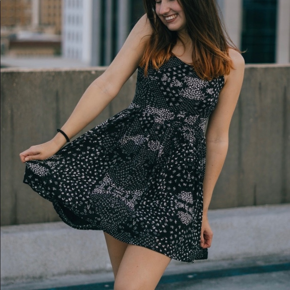 Black/White Sundress